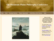 Tablet Screenshot of mt-plains.org